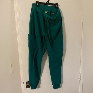 Hunter Green scrub Jogger Pants